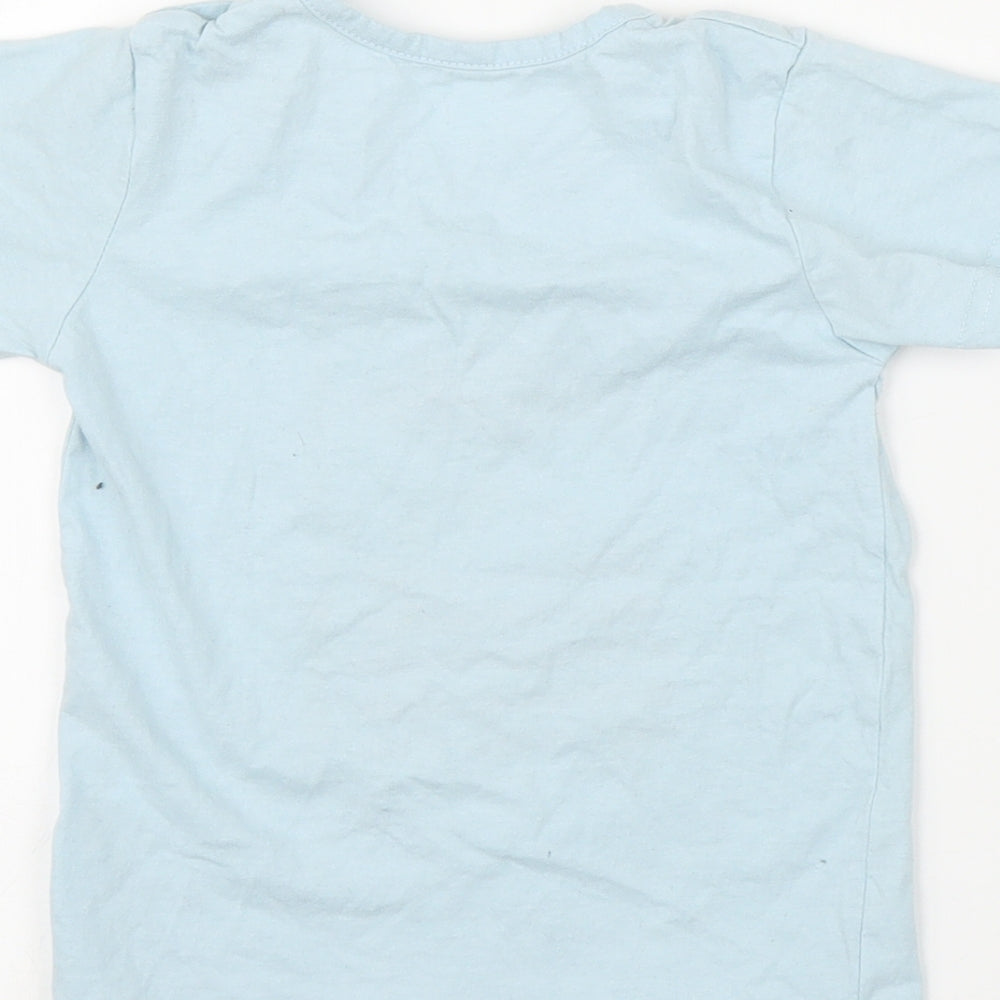 Tian Boys Blue Basic T-Shirt Size 3-4 Years