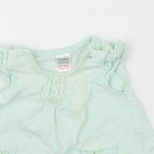 NEXT Girls Green A-Line Size 0-3 Months