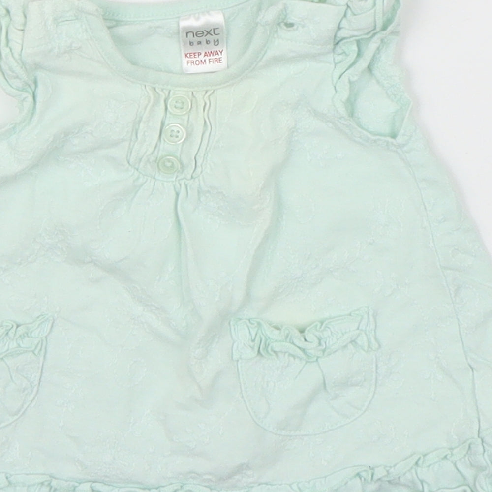 NEXT Girls Green A-Line Size 0-3 Months