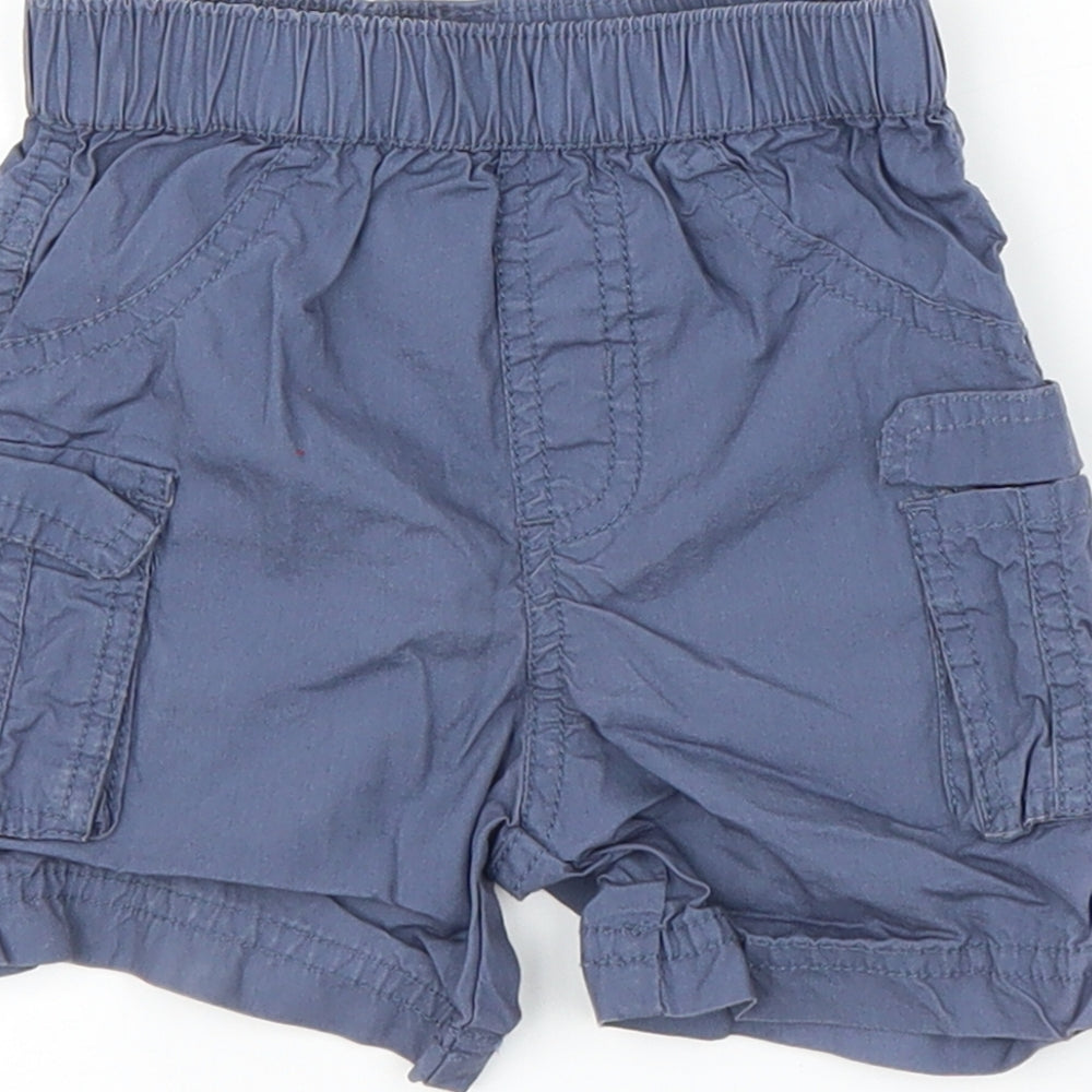 George Baby Blue Capri Trousers Size 9 Months - Shorts