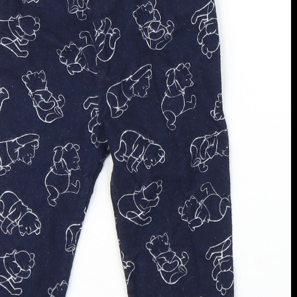 George Baby Blue Capri Trousers Size 9 Months - Winnie The Pooh