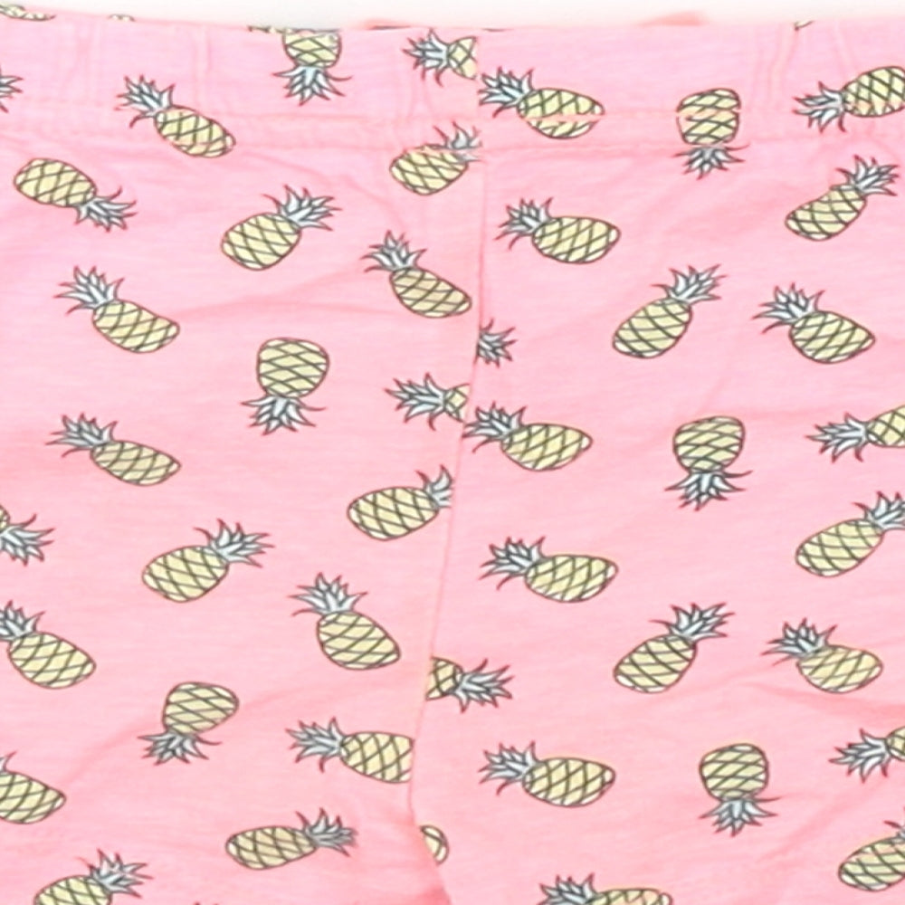 Primark Baby Pink Cropped Trousers Size 6-9 Months - Pinapples