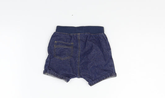 George Boys Blue Cropped Jeans Size 0-3 Months