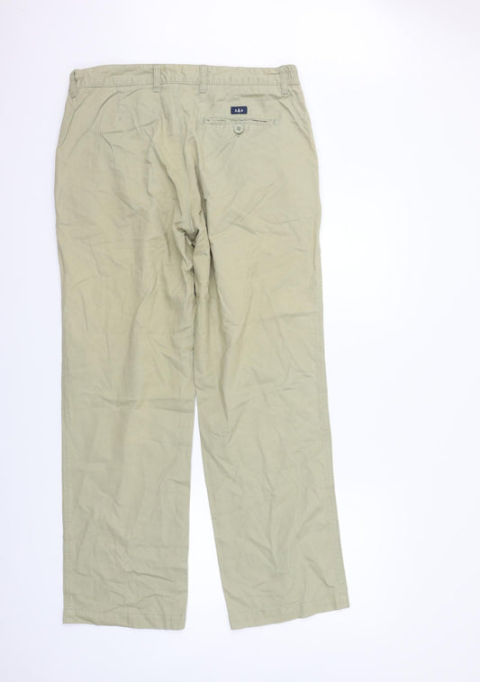 Atlantic Bay Womens Beige Houndstooth Trousers Size 36 in L31 in