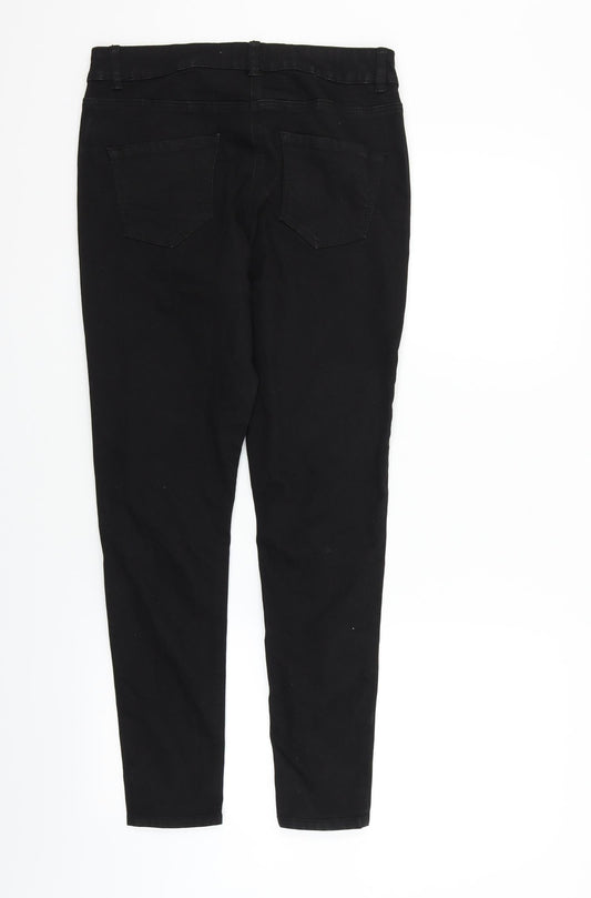 George Womens Black Skinny Jeans Size 10 L27 in