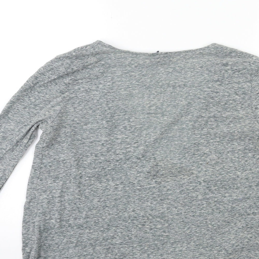 Gap Womens Grey Basic Blouse Size XS