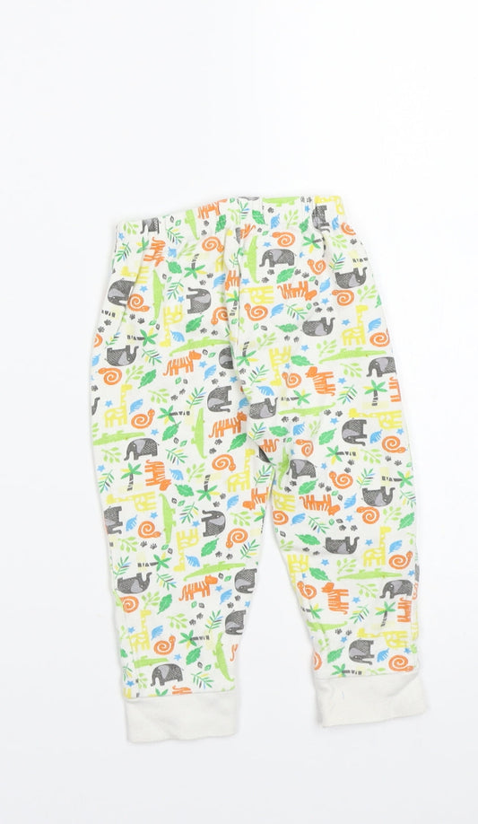 Earlu days Girls White Pyjama Pants Size 12-18 Months