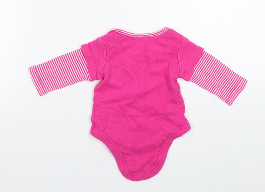 Gap Girls Pink Babygrow One-Piece Size 0-3 Months