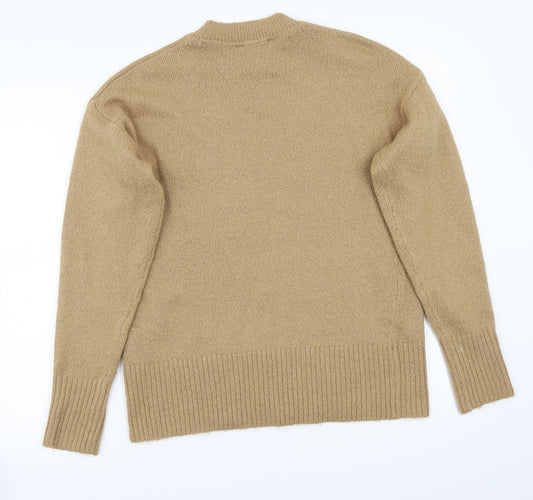 Dorothy Perkins Womens Brown Pullover Jumper Size 10