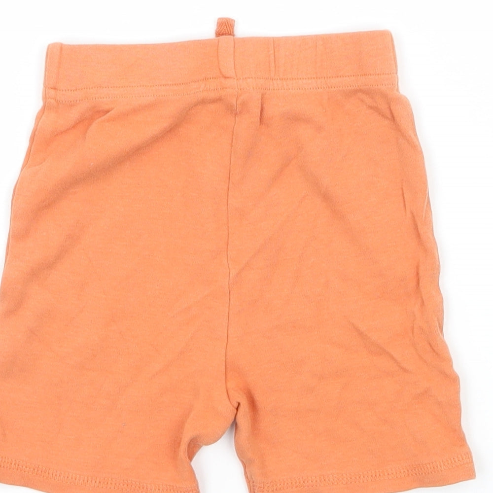 George Baby Orange Jersey Cropped Trousers Size 12-18 Months