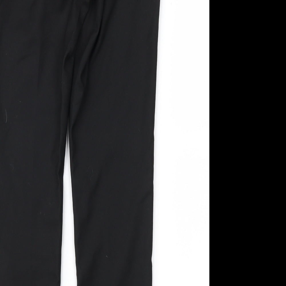 H&M Womens Black Trousers Size 8 L28 in