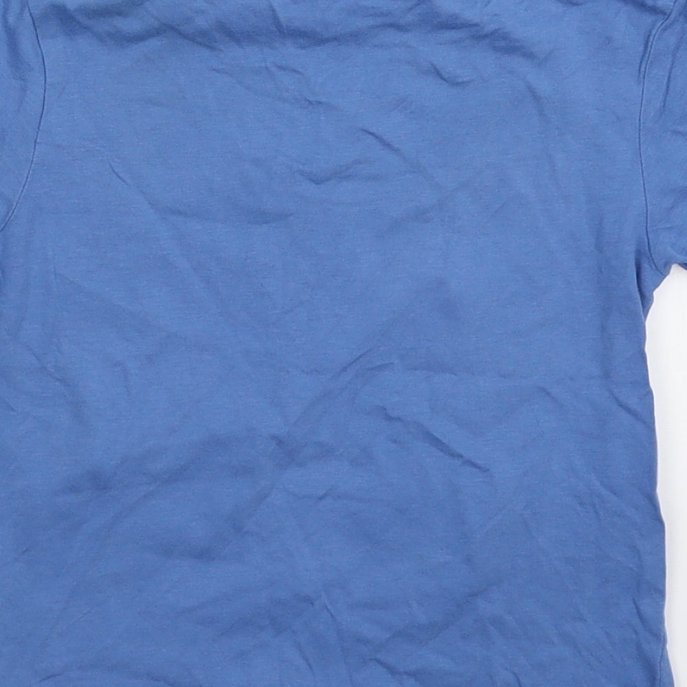 H&M Boys Blue Basic T-Shirt Size 5-6 Years