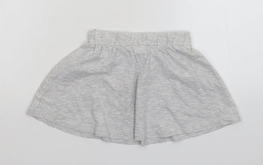 George Girls Grey A-Line Skirt Size 2-3 Years