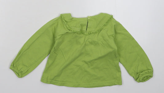 George Baby Green Pullover Jumper Size 9-12 Months