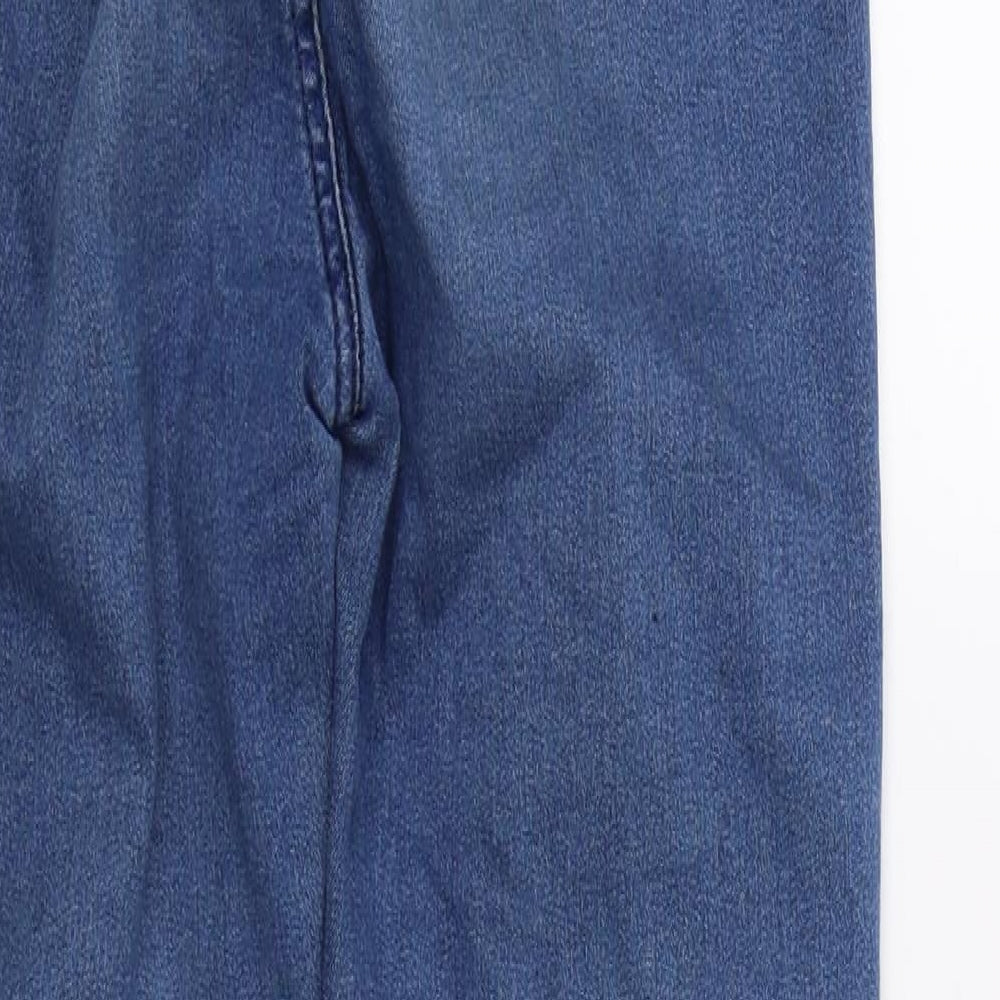 Denim Club Womens Blue Denim Skinny Jeans Size 12 L28 in