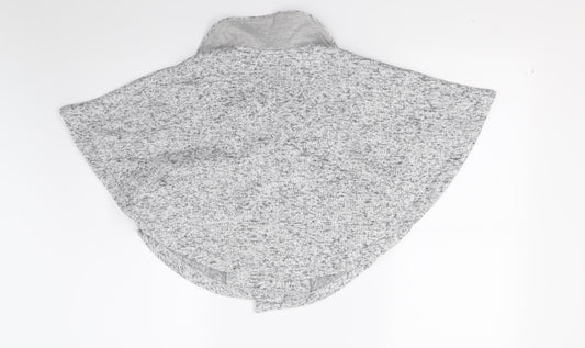Studio Girls Grey Overcoat Poncho Size 5 Years