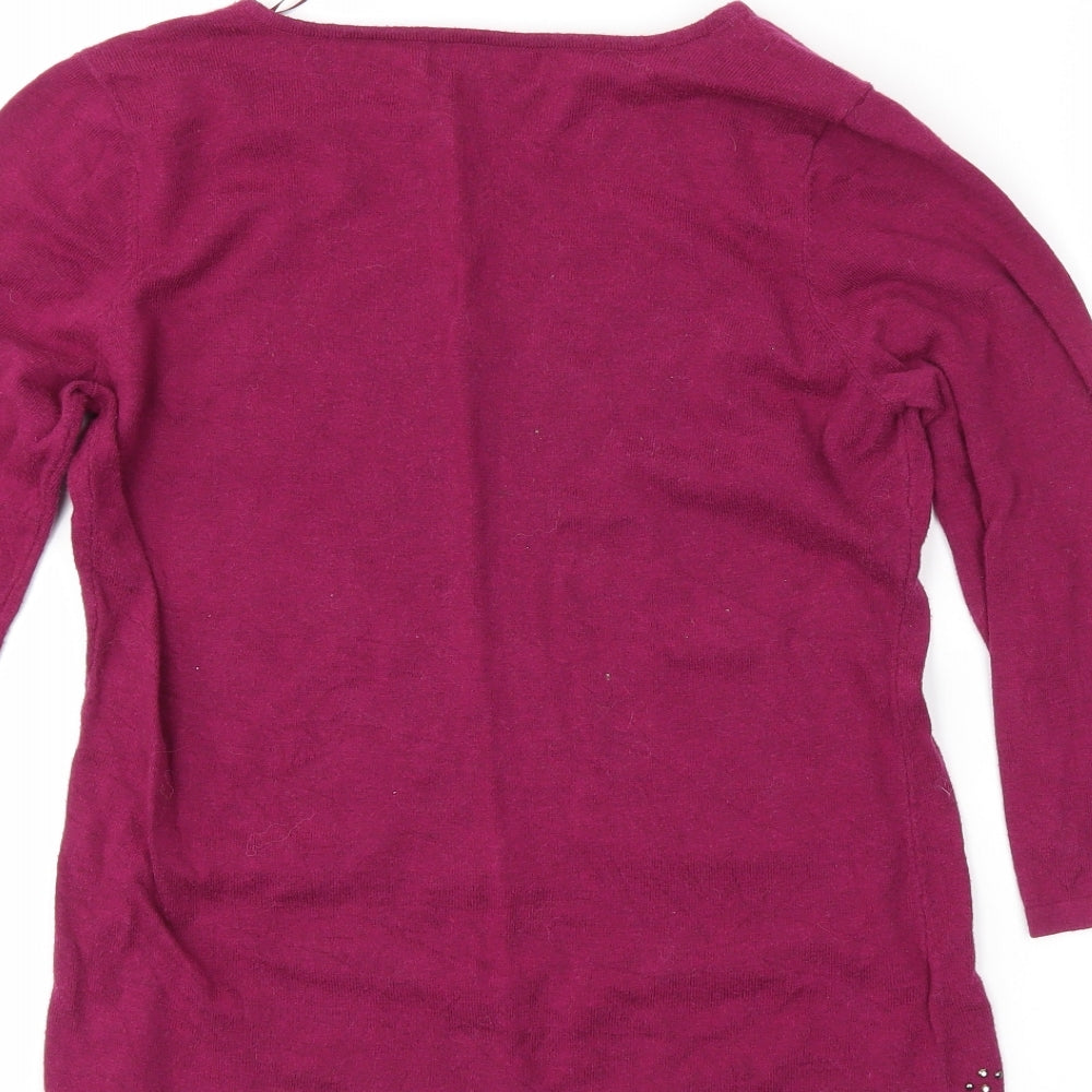 NEXT Womens Purple Tunic T-Shirt Size 12