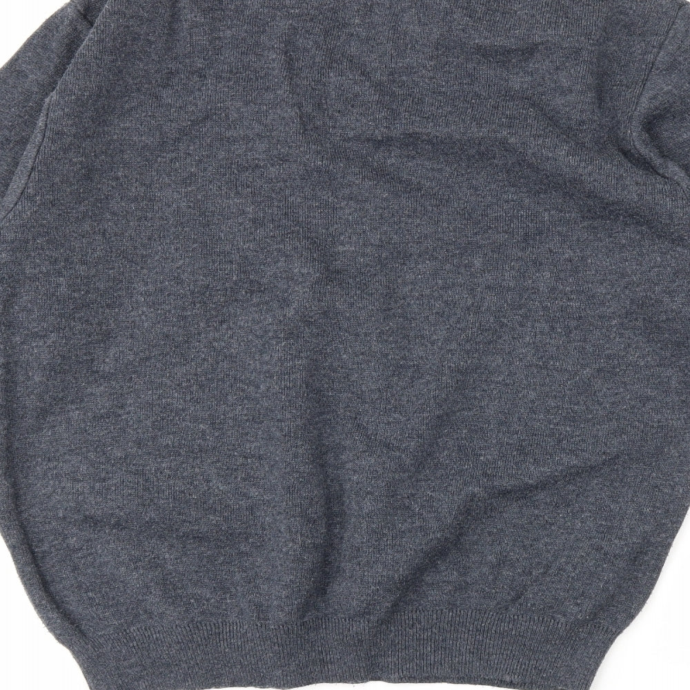cavallis Mens Grey Pullover Jumper Size XL