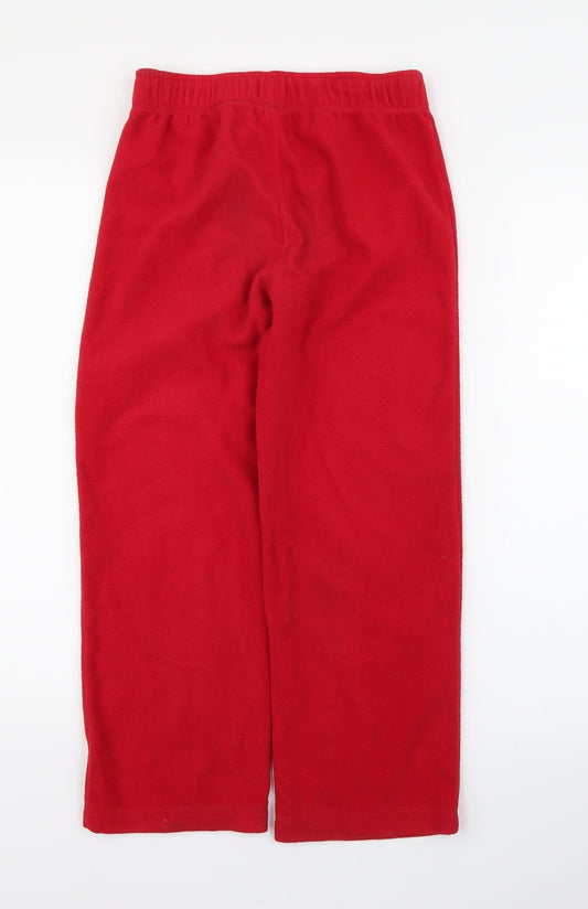 est.1989 Girls Red Plaid Capri Pyjama Pants Size 7-8 Years