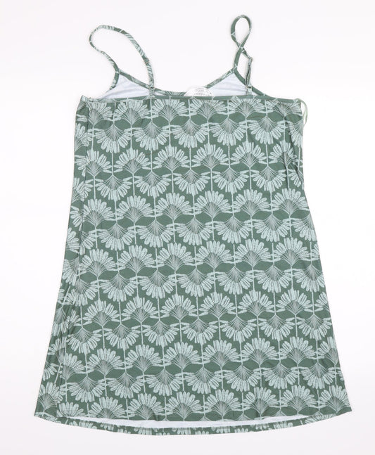Primark Womens Green Floral Shift Size M