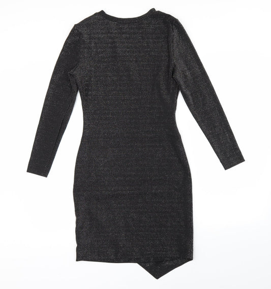 Dorothy Perkins Womens Black Pencil Dress Size 8