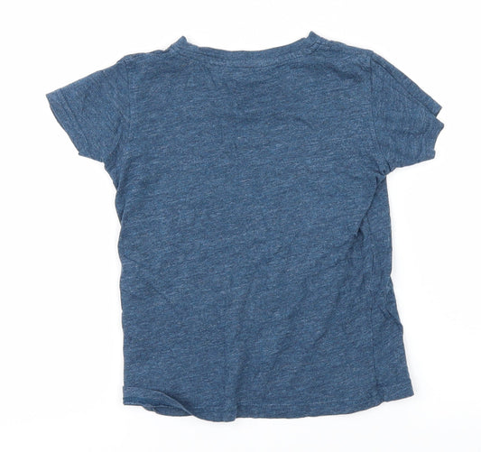 Le Reve Boys Blue Basic T-Shirt Size 2-3 Years