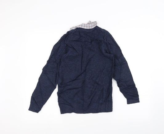 NEXT Girls Blue Pullover Jumper Size 10 Years