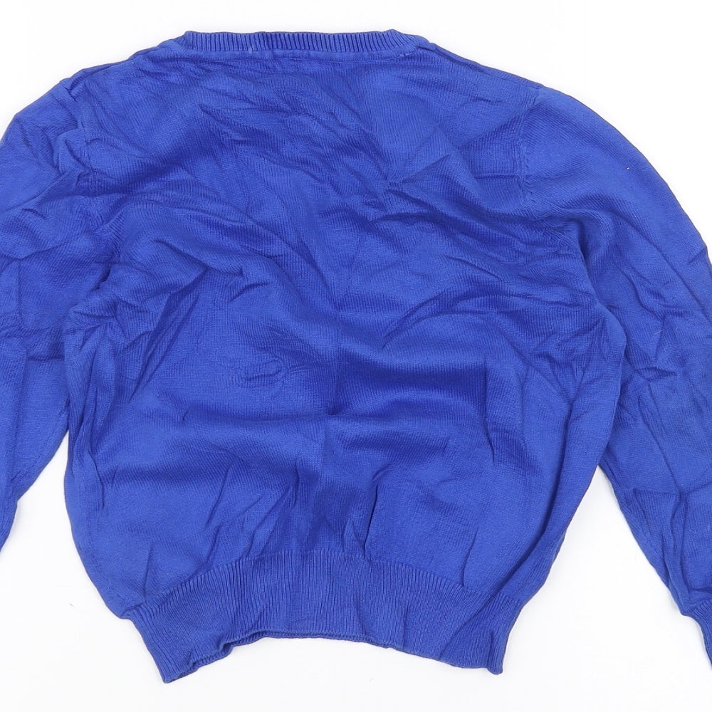 George Boys Blue Basic T-Shirt Size 6-7 Years