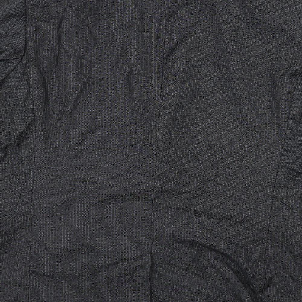 Marks and Spencer Mens Black Jacket Suit Jacket Size 38