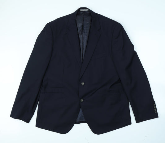 Skopes Mens Blue Jacket Blazer Size 38 - shoulder pads