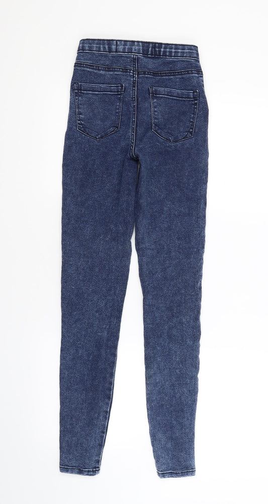 Denim Womens Blue Skinny Jeans Size 6 L29 in