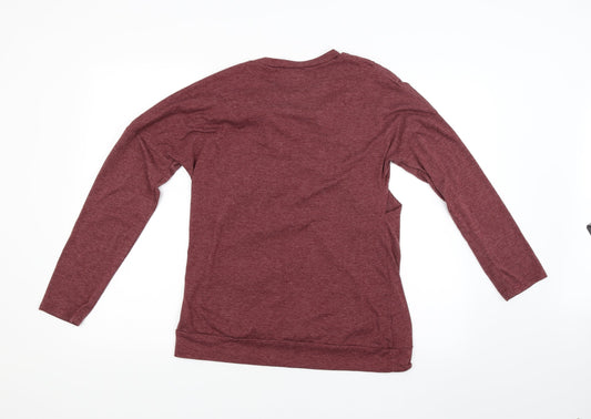 Preworn Womens Red Pullover Jumper Size S