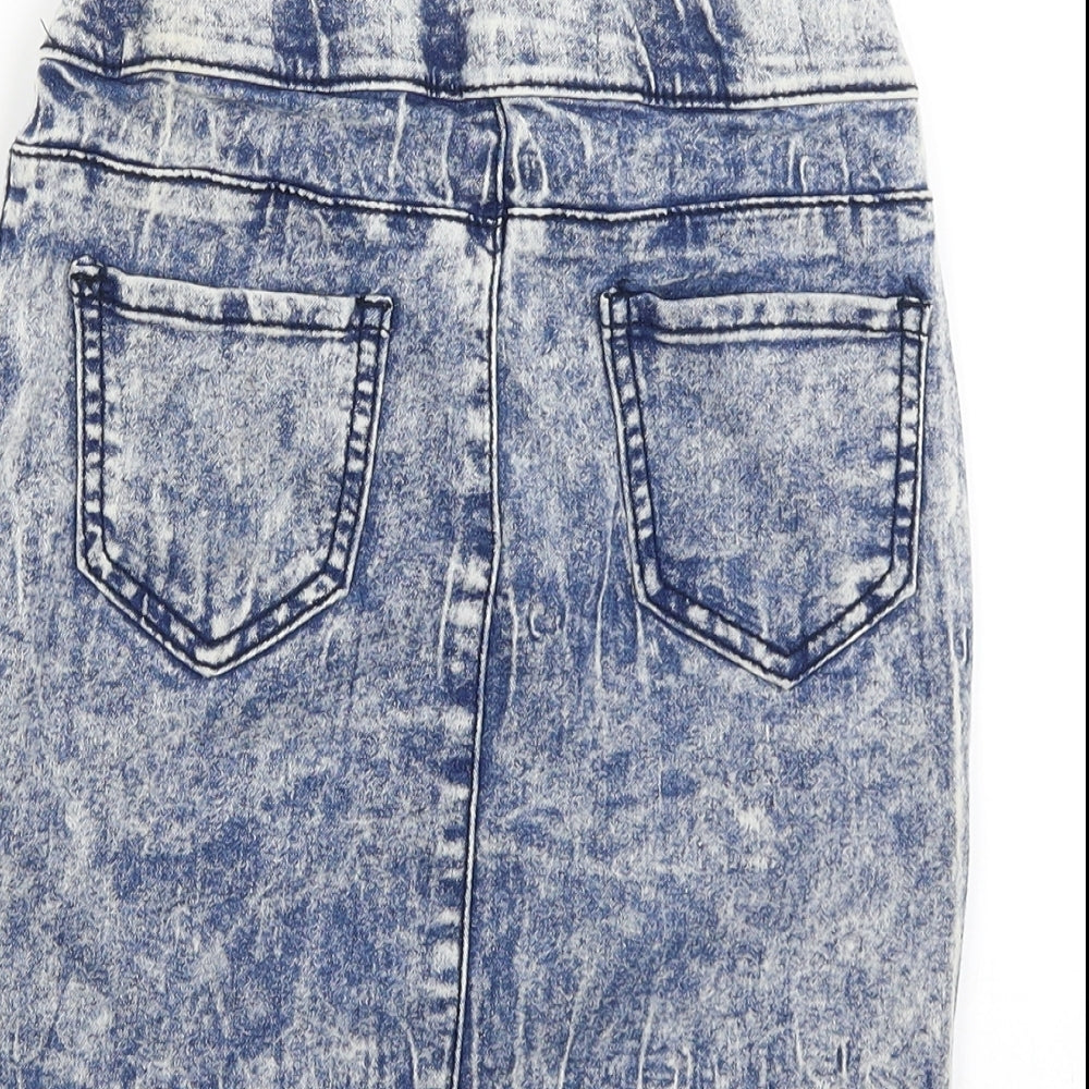 Denim Co Womens Blue Straight & Pencil Skirt Size 6 - Denim