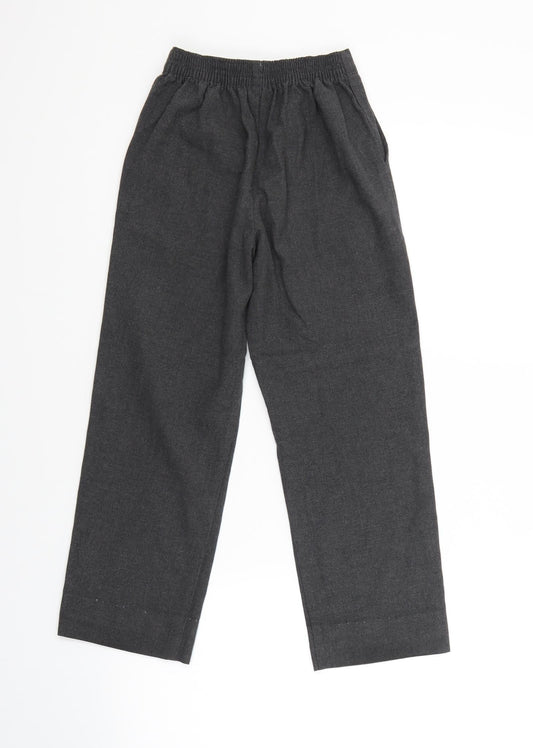 schoolwear Boys Grey Dress Pants Trousers Size 9 Years