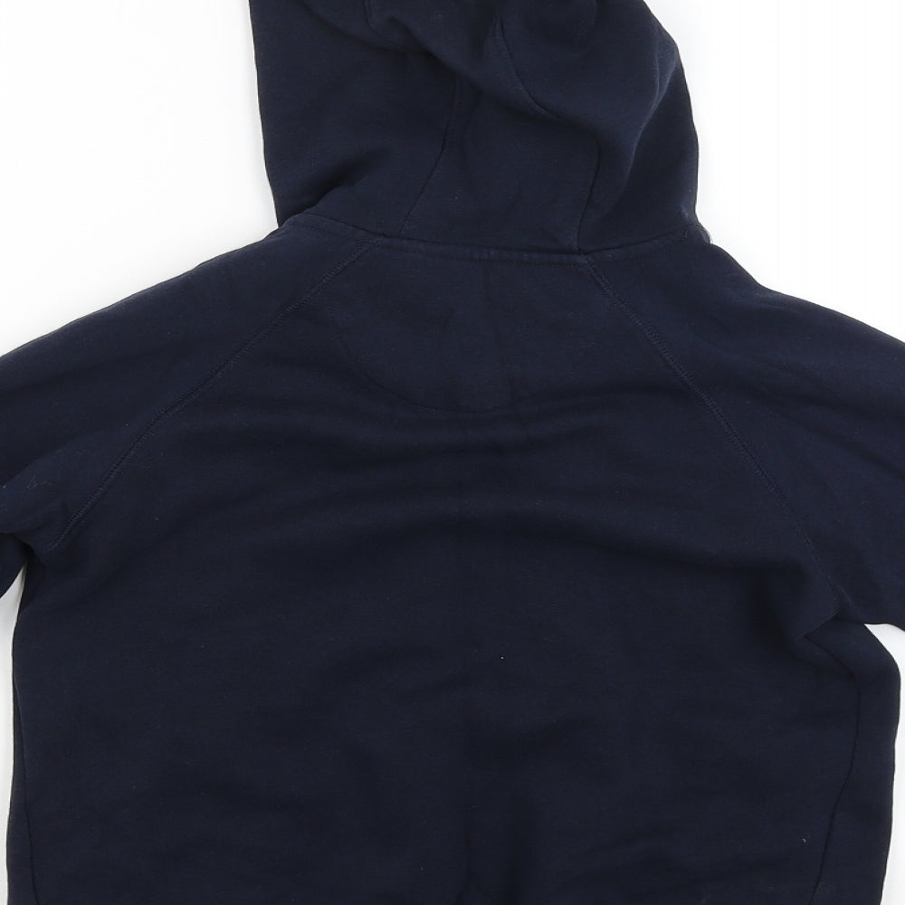 US Athletic Boys Blue Full Zip Hoodie Size 8 Years