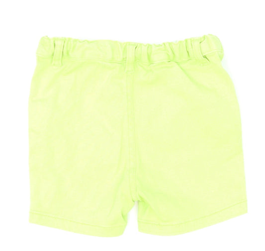 TISSAIA Baby Green Denim Cropped Jeans Size 18-24 Months