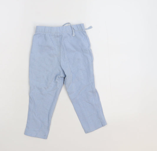 Lupilu Girls Blue Corduroy Sweatpants Trousers