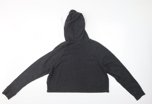 Divided Womens Grey Pullover Jumper Size M - cropped