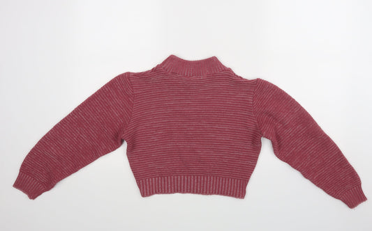 PRETTYLITTLETHING Womens Purple Pullover Jumper Size 10