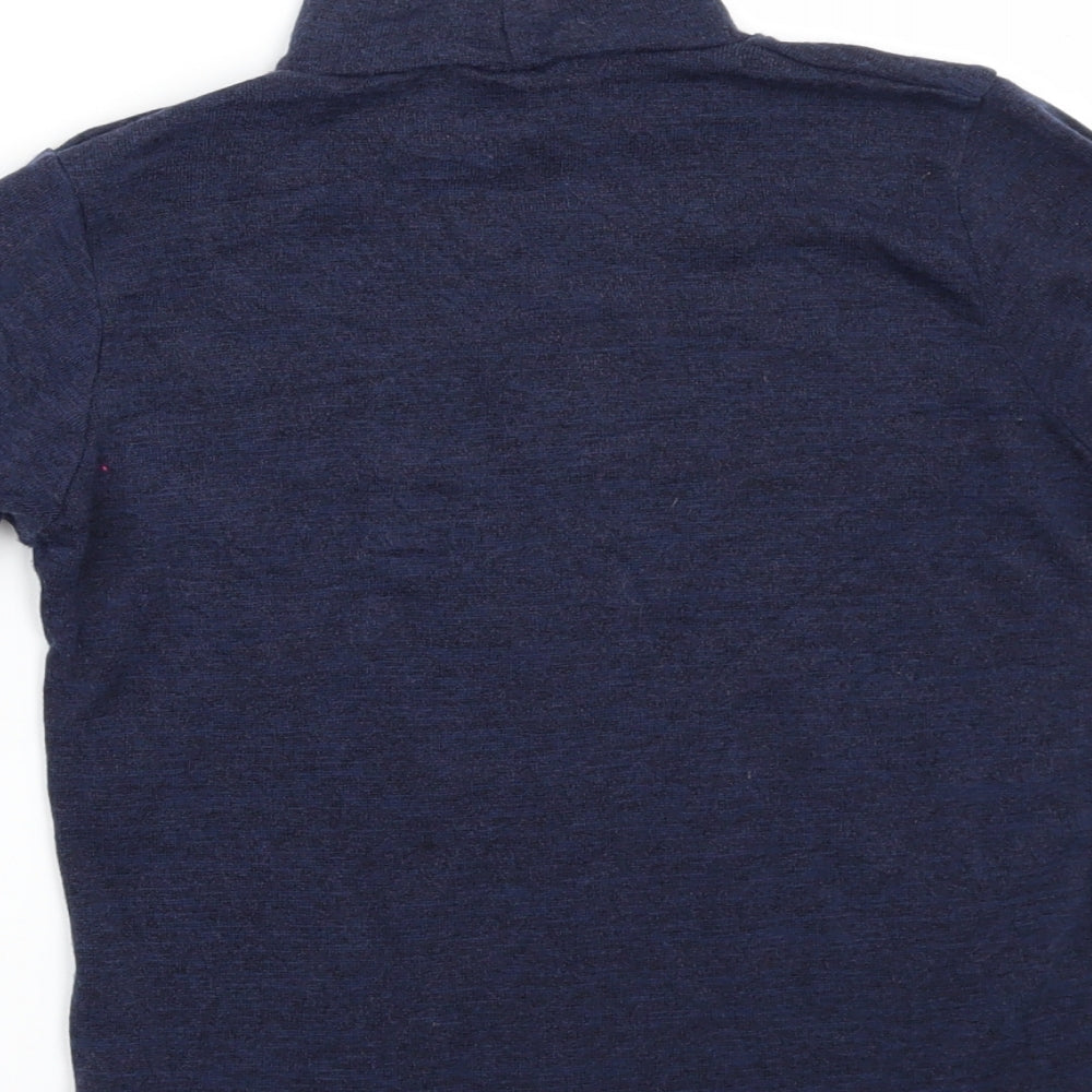 MATEL Womens Black Basic T-Shirt Size S