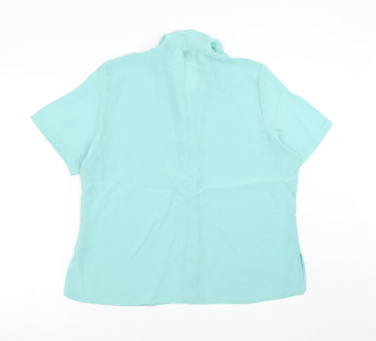 Design essentials Womens Green Basic Blouse Size 18