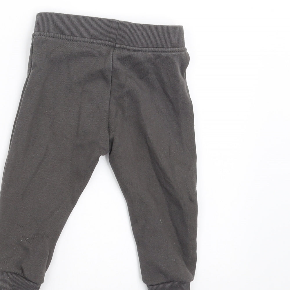 Primark Girls Grey Jogger Trousers Size 6-9 Months