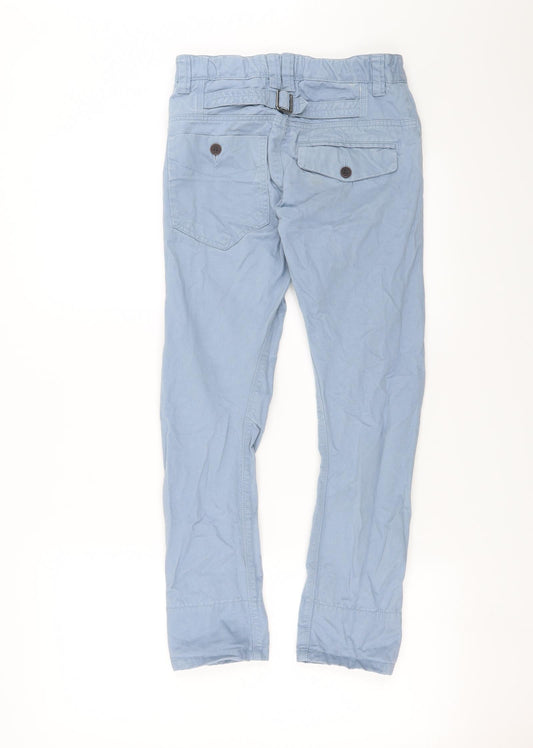 NEXT Boys Blue Chino Trousers Size 9 Years