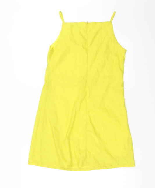 Diffuse Womens Yellow Mini Size 10