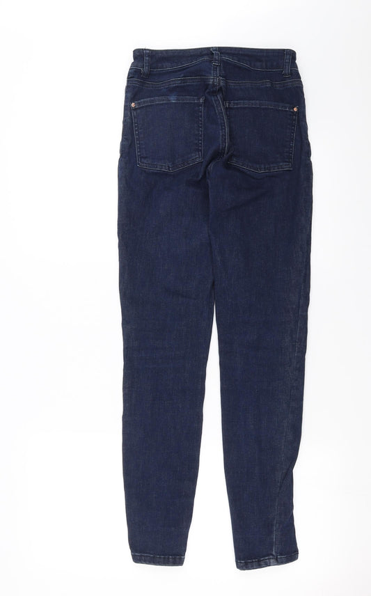 Preworn Womens Blue Denim Skinny Jeans Size 26 in L29 in