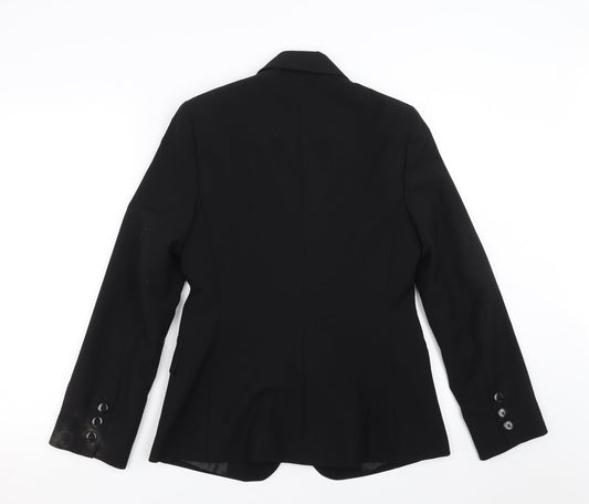 Debenhams Womens Black Jacket Suit Jacket Size 10