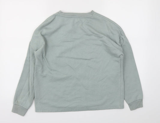 Papaya Womens Green Pullover Jumper Size M