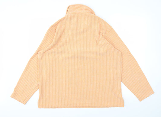 TRADEMARK Mens Orange Pullover Jumper Size L
