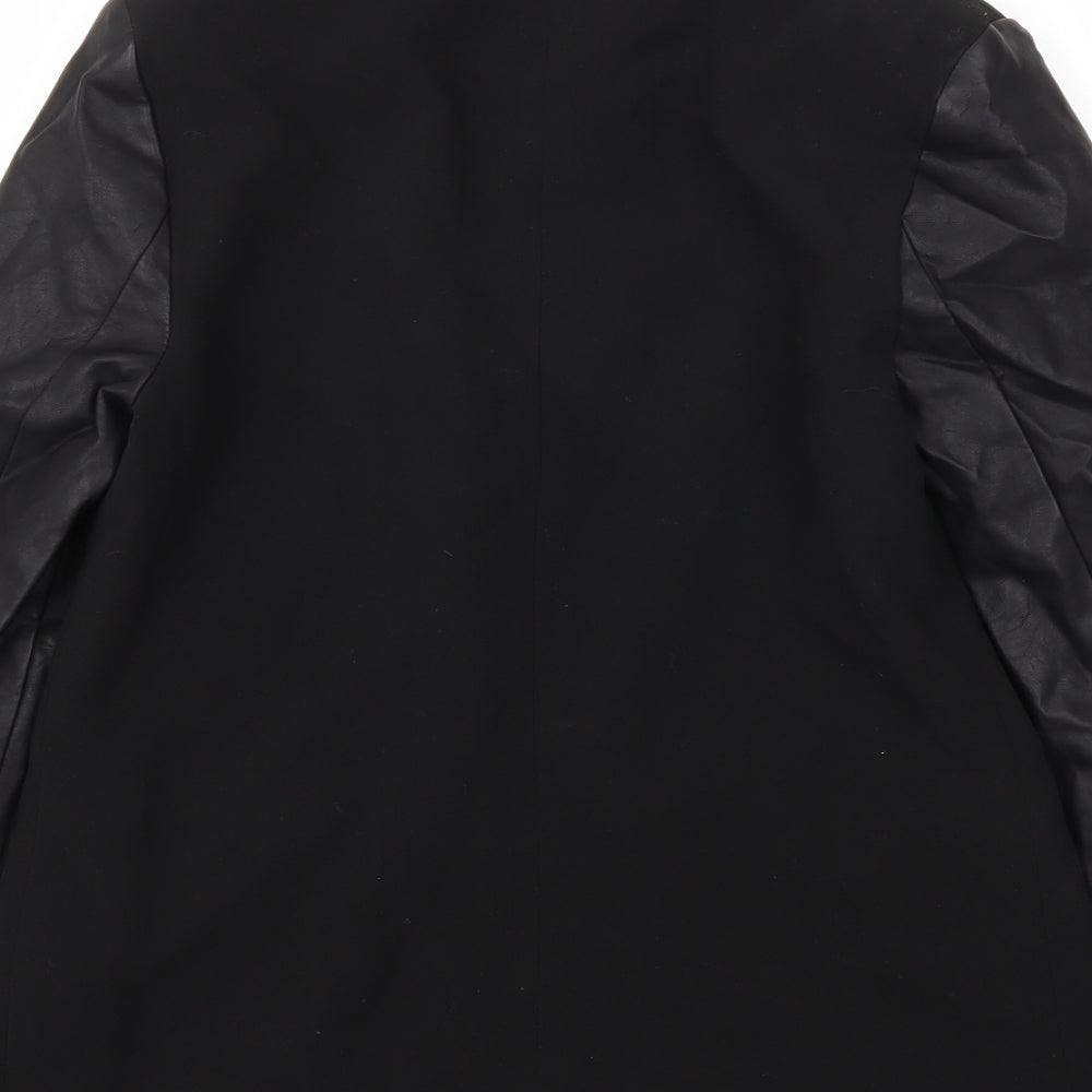 FOREVER Womens Black Jacket Coat Size S