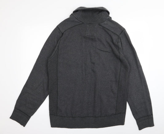 TU Mens Grey Pullover Jumper Size L